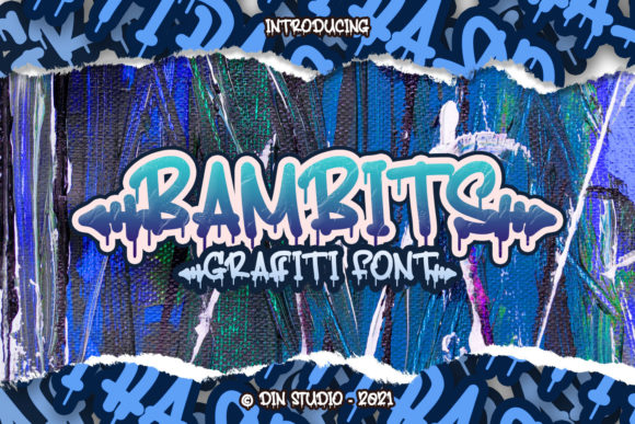 Bambits: A Bold Display Font for Editorial Creativity