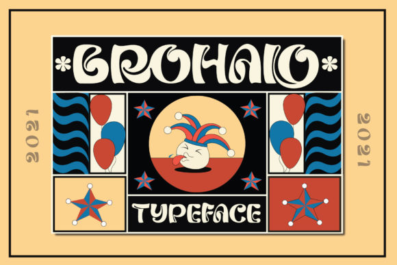 Brohalo: A Hippie-Chic Display Font for Web Design