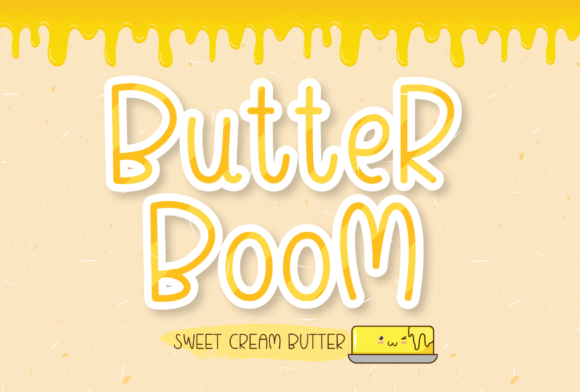 Butter Boom: A Sweet Touch for Editorial Design