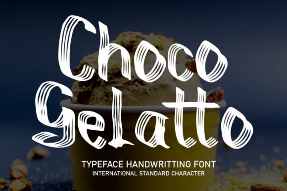 Choco Gelatto: A Playful Font for Business Branding