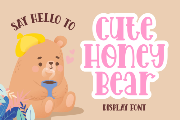 Cute Honey Bear Font for Engaging Campaigns
