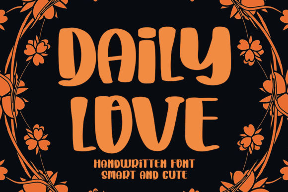 Daily Love Font for Web Design Projects