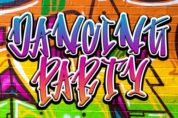 Dancing Party Font for Bold Digital Campaigns