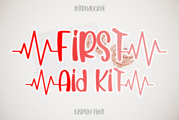 First Aid Kit Font for a Fresh Brand Look