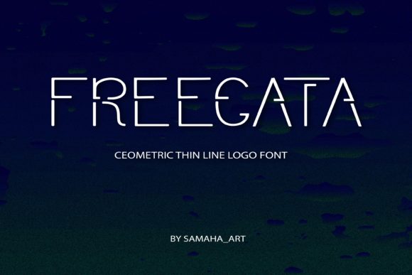 Freegata: A Modern Display Font for Bold Campaigns
