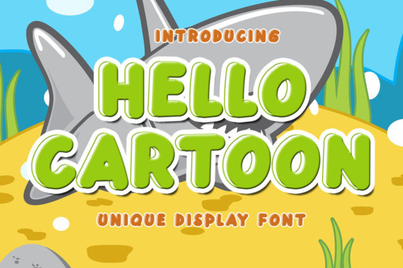Hello Cartoon Font for Business Branding