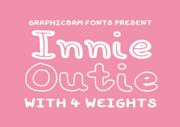 Innie Outie: A Playful Font for Editorial Design