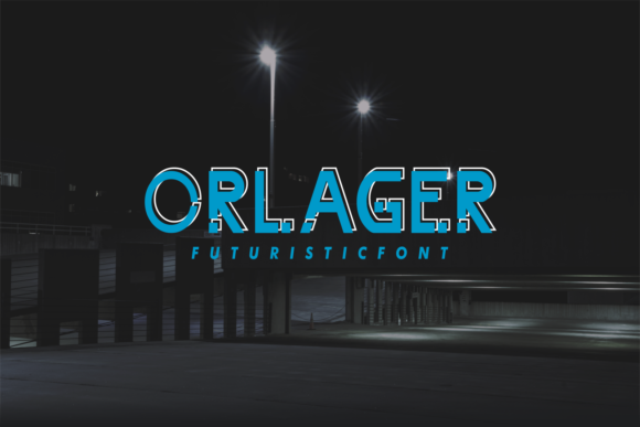 Orlager: A Modern Font for Professional Branding