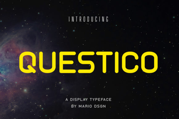Questico Font for Modern Web Design
