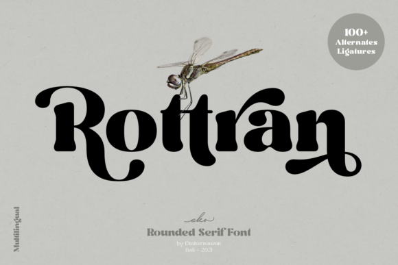 Rottran: A Display Font for Bold Visual Statements