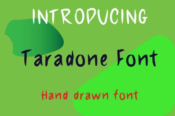 Taradone Font for Bold Visual Impact
