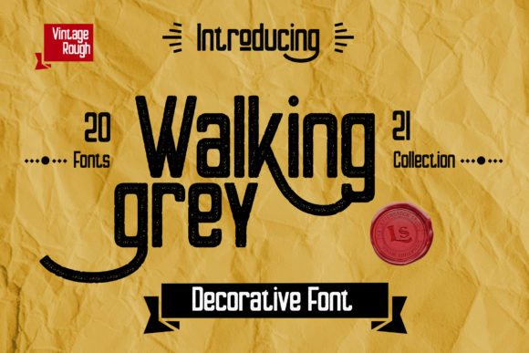 Walking Grey: A Designer's Take on a Display Font