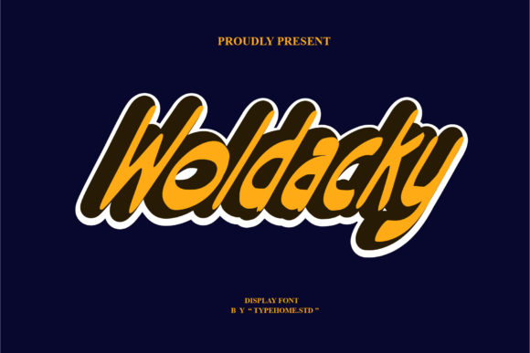 Woldacky Font for Bold Digital Campaigns